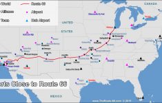Route 66 Planner - California Trip Planner Map