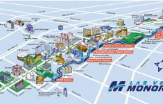 Route Map | Las Vegas Monorail - Printable Map Of Las Vegas Strip 2018