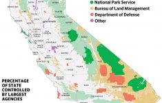 Rural Californians Sympathize With Protesters' Goals In Oregon - California Land Ownership Map