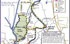 Sacramento Delta Map - California Waterways Map