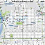 Sacramento Downtown Map   Map To Sacramento California