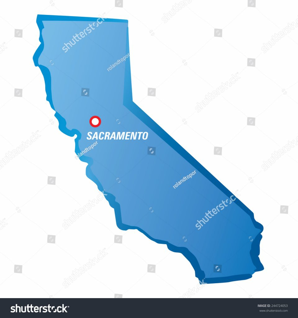 Sacramento In California Map - Klipy - Sacramento California Map