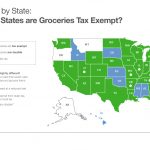 Sales Taxstate: Are Grocery Items Taxable?   Texas Sales Tax Map