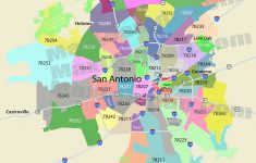 San Antonio Zip Code Map | Mortgage Resources - Texas Zip Code Map