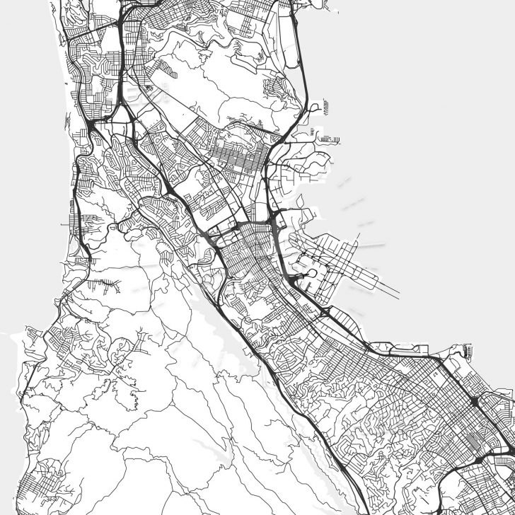 San Bruno California Map