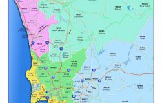 San Diego County Zip Code Map - San Diego County Map With Zip Codes - Free Printable Zip Code Maps
