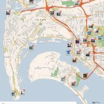 San Diego Printable Tourist Map | Sygic Travel   San Diego Attractions Map Printable