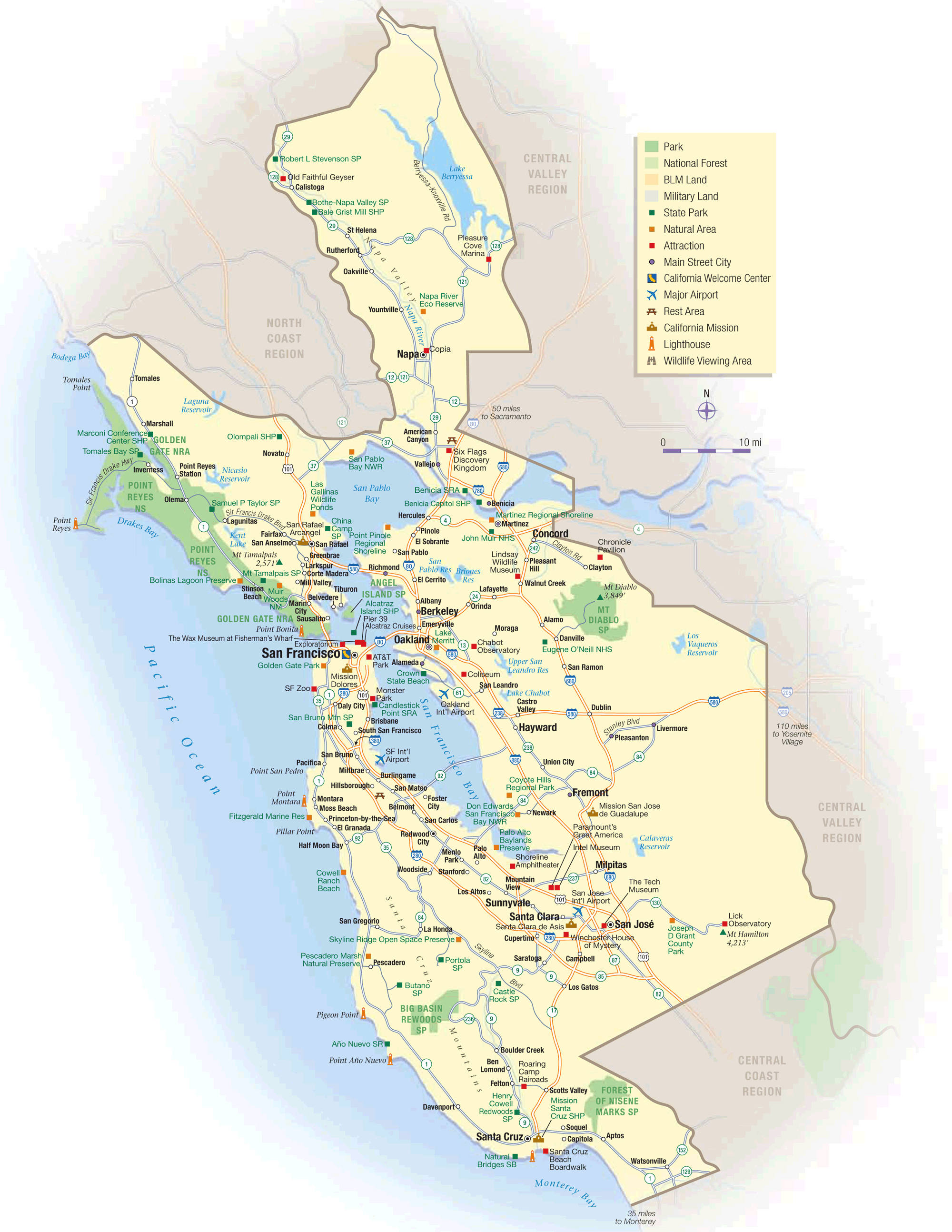 San Francisco California Map From Mapsof 3 - Ameliabd - A Map Of San Francisco California