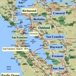 San Francisco Map Of California   Klipy   Map Of San Francisco California Usa