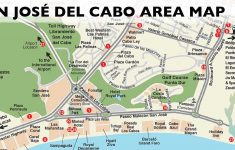 San José Del Cabo Map San Jose Del Cabo, Los Cabos, Baja - Printable Map Of San Jose