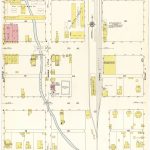 Sanborn Fire Insurance Map From Bay City, Matagorda County, Texas   Map Of Matagorda County Texas
