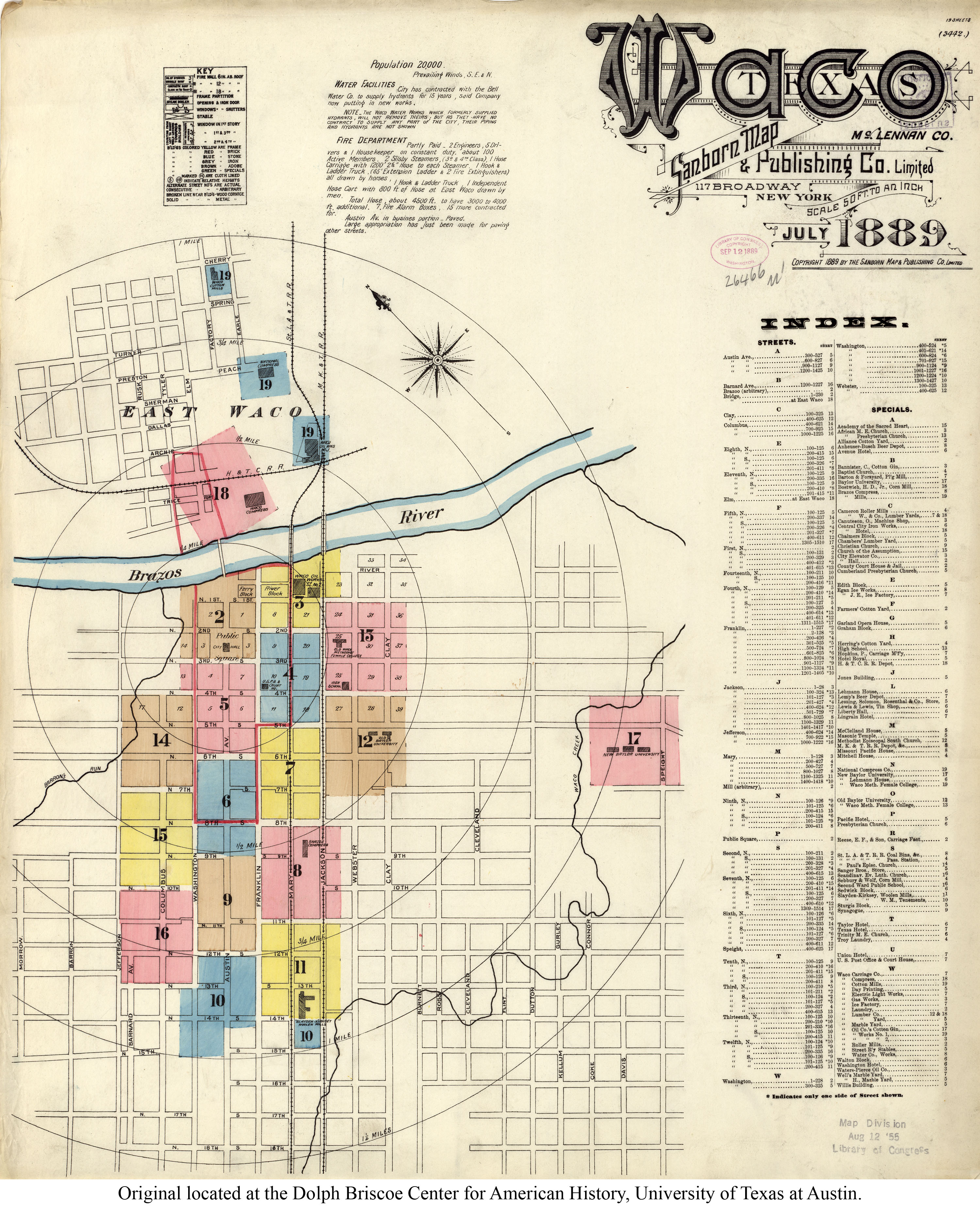Sanborn Maps Of Texas - Perry-Castañeda Map Collection - Ut Library - Wylie Texas Map