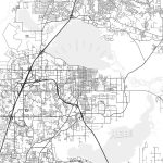 Sanford, Florida   Area Map   Light | Hebstreits   Sanford Florida Map