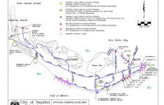 Sanibel Captiva Beach Parking Map | Restrooms | Beach Access | I - Road Map Of Sanibel Island Florida