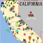 Santa Barbara On California Map Printable The Ultimate Road Trip Map   Santa Barbara California Map