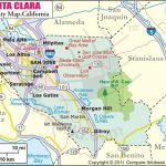 Santa Clara County Map Large Map Of California Springs Santa Teresa   Santa Clara California Map
