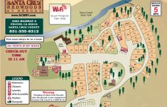 Santa Cruz Redwoods Rv Resort &amp; Rv Park Map - California Rv Resorts Map