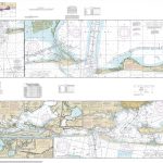 Santa Rosa Sound To Dauphin Island 2014 Nautical Map | Etsy   Santa Rosa Sound Florida Map