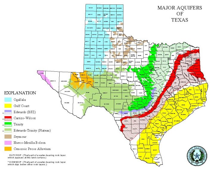 Trinity County Texas Map