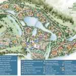 Saratoga Springs Resort Spa Map   Wdwinfo   Disney Resorts Florida Map