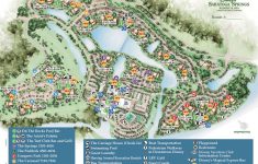 Saratoga Springs Resort Spa Map - Wdwinfo - Map Of Disney Springs Florida