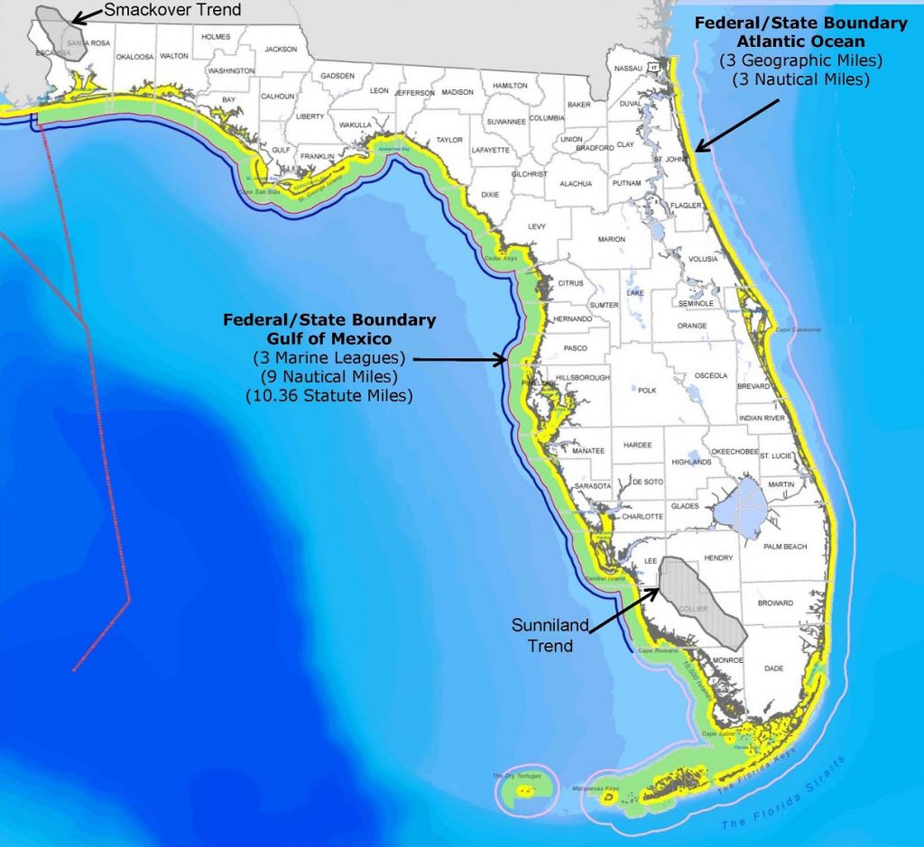 Save Our Shores! Florida - Florida Ocean Map | Printable Maps