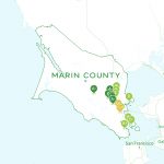 School Districts In Marin County, Ca   Niche   California School District Rankings Map