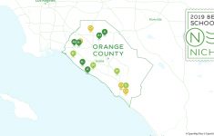 School Districts In Orange County, Ca - Niche - California School District Rankings Map