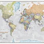 Scratch The World® Map Print   Detailed World Map Printable