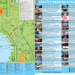 Seattle Sightseeing Map   Downtown Seattle Sightseeing Map   Printable Map Of Downtown Seattle