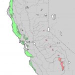 Sequoia (Genus)   Wikipedia   Sequoias In California Map