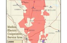 Service Area | Medina Electric Cooperative - Texas Electric Cooperatives Map