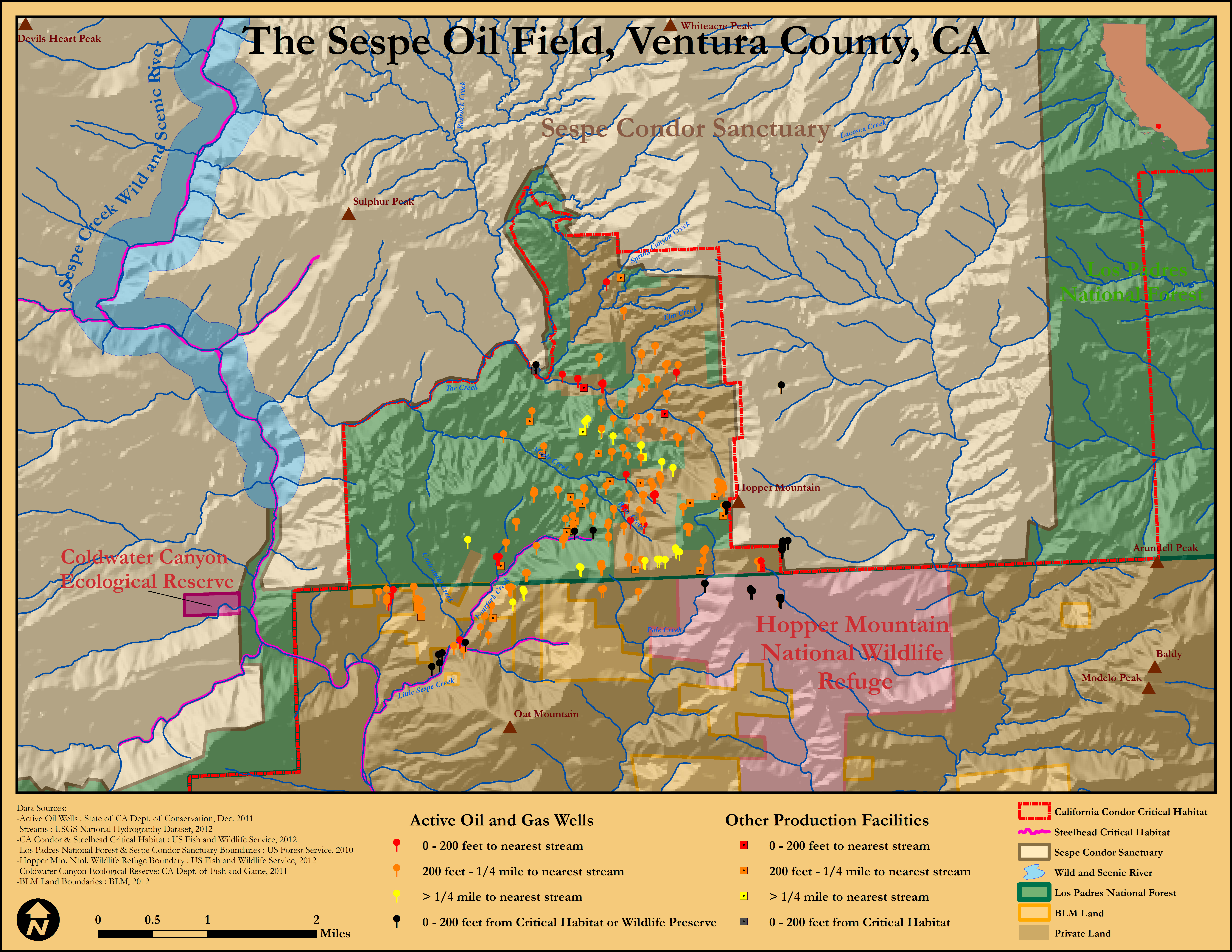 Sespeoilfield Free Print Map California Forest Service Maps - Klipy - California Forest Service Maps