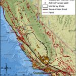 Shaky Ground At California Fault Line Map Map Of California Springs   California Fault Lines Map