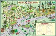 Shaver Lake Village Hotel Property Map - Shaver Lake Village Hotel - Shaver Lake California Map