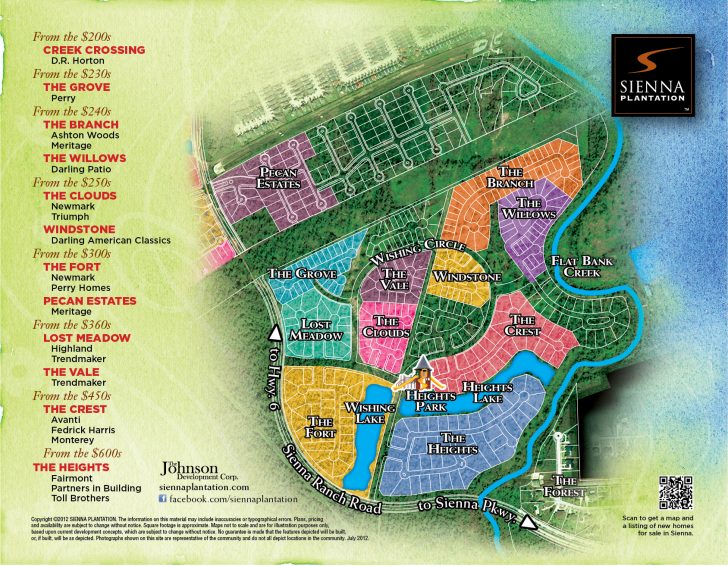 Sienna Plantation Homes For Sale In A Missouri City Community Sienna Texas Map 728x566 
