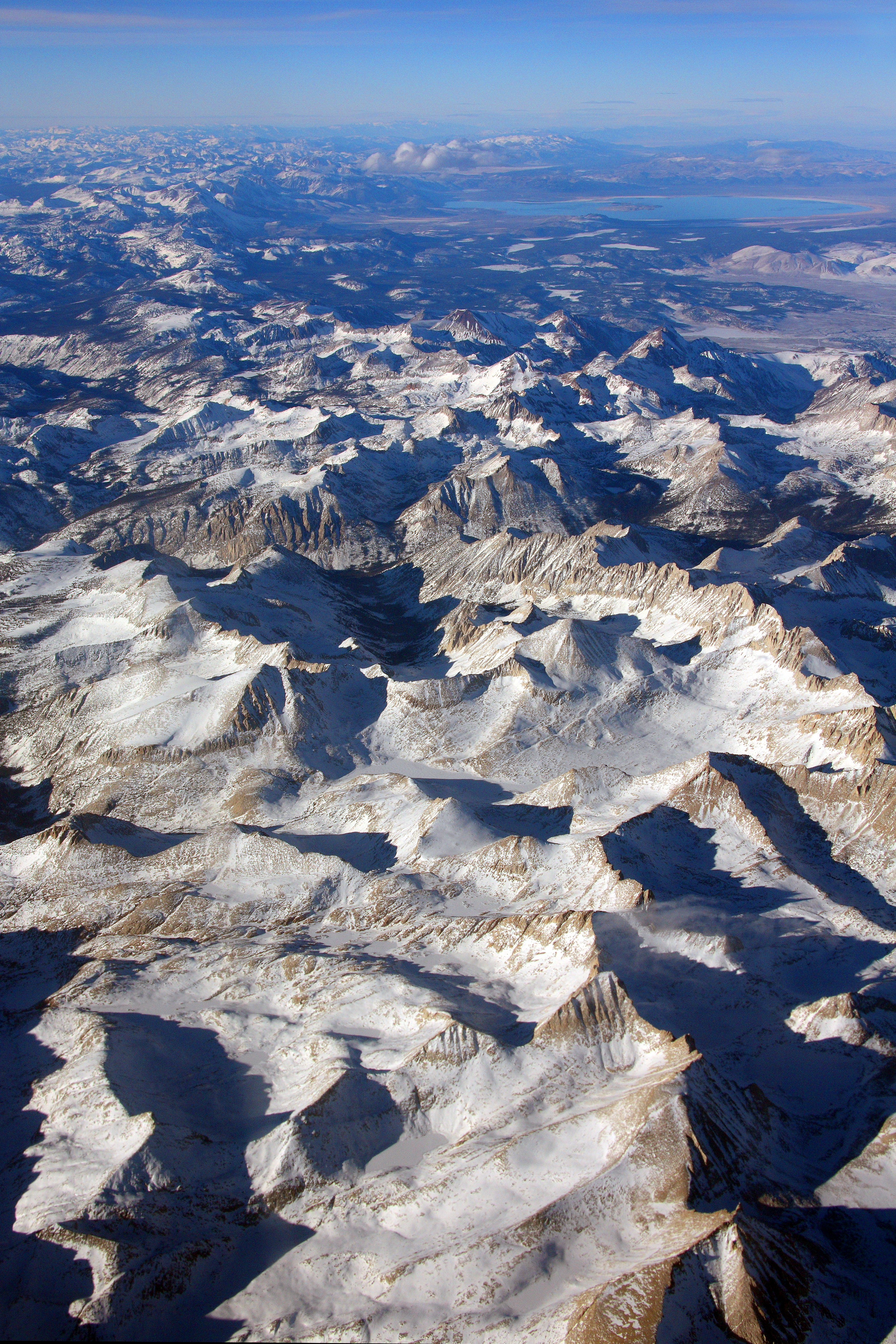 Sierra Nevada (U.s.) - Wikipedia - Map Eastern Sierras California