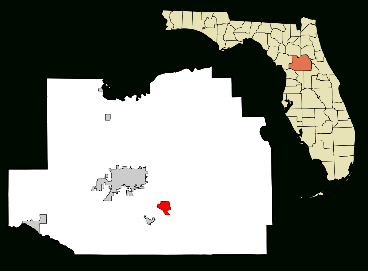 Silver Springs Shores, Florida - Wikipedia - Silver Springs Florida Map