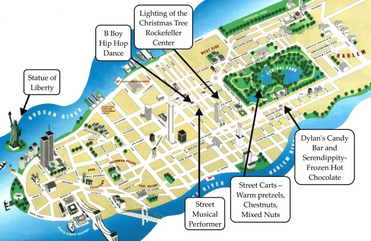 Printable Map Of Manhattan Pdf