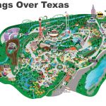 Six Flags Over Texas Map   Six Flags Over Texas Map