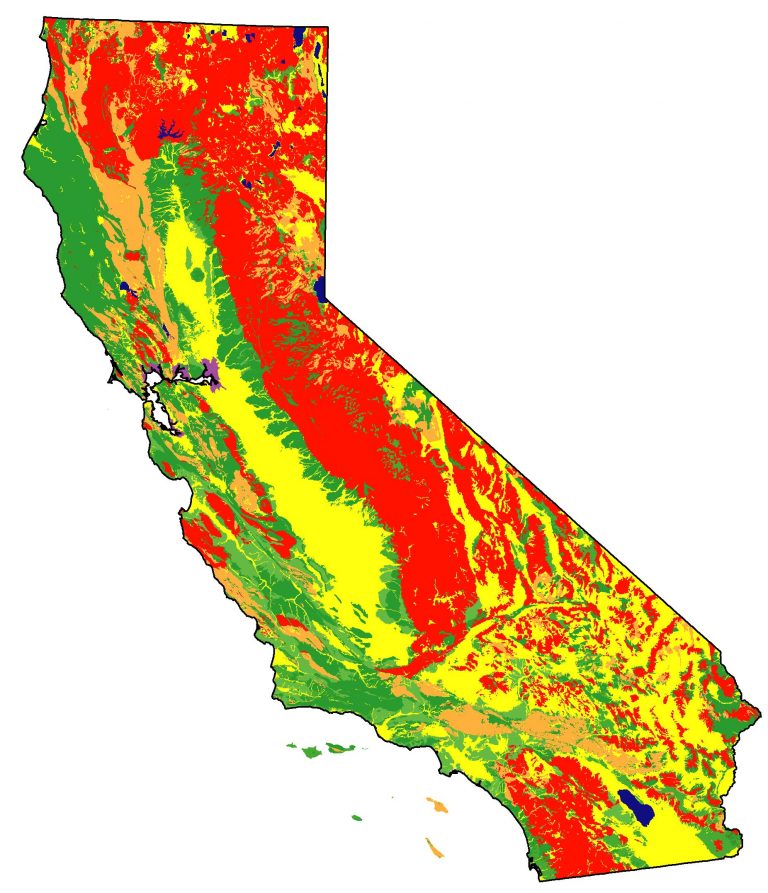 Soils Maps With Road California Earthquake Hazard Map - Klipy ...