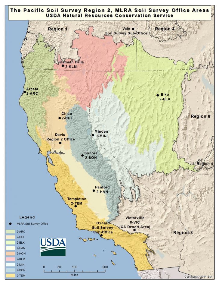 Usda Map California