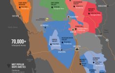Sonoma Wine Map (Poster) | Wine Folly - Map Of Northern California Wine Regions