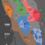 Sonoma Wine Map (Poster) | Wine Folly   Wine Tasting California Map