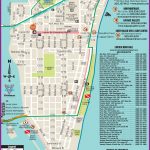 South Beach Restaurant And Sightseeing Map | Miami | Miami Beach   Map Of Miami Beach Florida Hotels