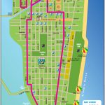 South Beach Tourist Map   Miami Beach Florida • Mappery   Map Of Miami Beach Florida