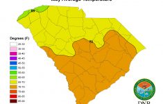 South Carolina State Climatology Office - Florida Temp Map