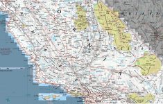 South Central California - National Geographic Maps California