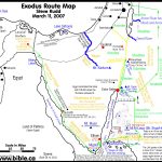 Southern California Camping Map New The Exodus Route Red Sea Camp At   Southern California Campgrounds Map