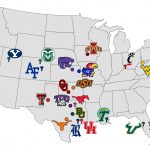Southern California Colleges Map Reference College Sports Who S Left   Colleges In California Map